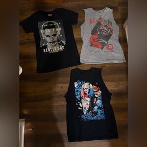 Suicide Squad Joker Harley Quinn Shirt Bundle